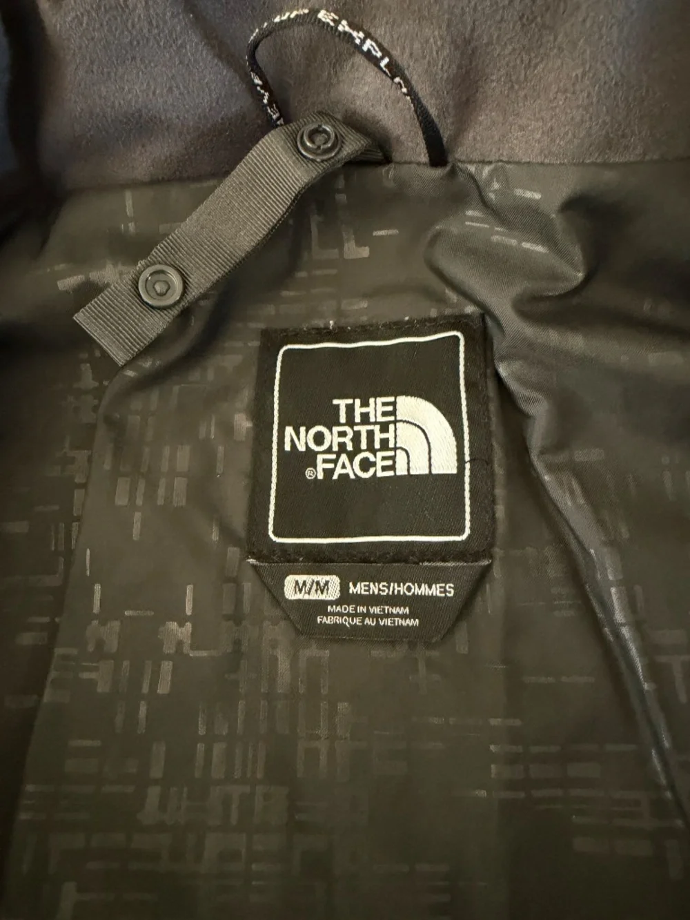 North Face Ski Jacket - Men's - Medium - Blue/Gray